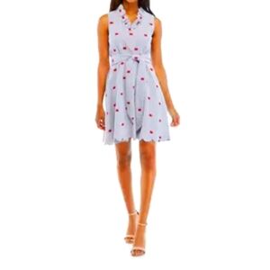 Crown & Ivy Crab Print Dress XL